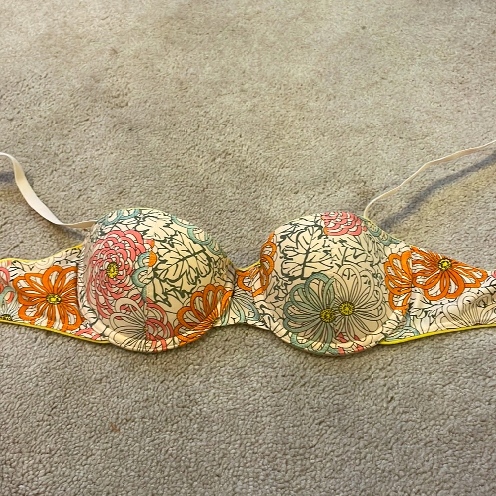 calvin klein floral bra